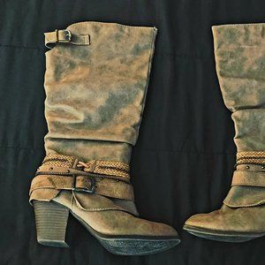 Pop Lonna Knee High Mid-Calf Boots